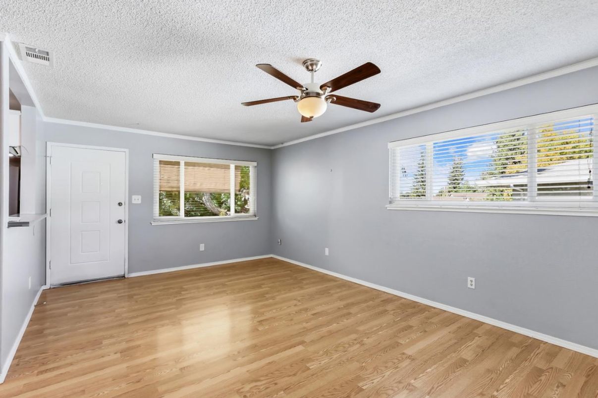 Empty room, Interior, Wood Texture Flooring