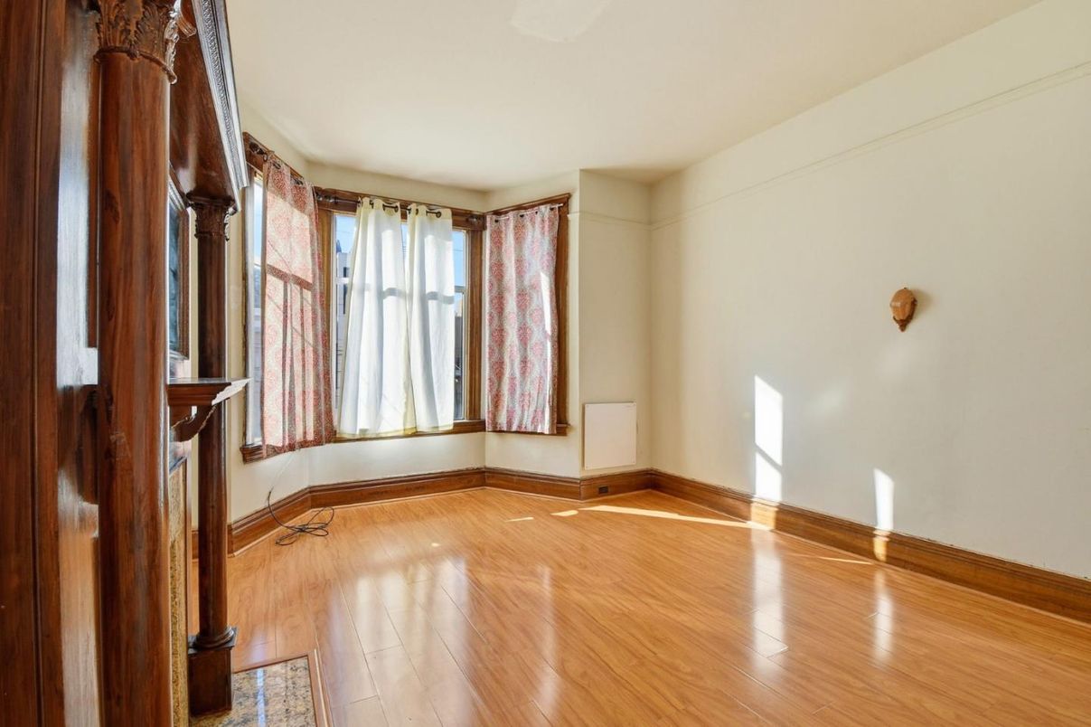 Empty room, Interior, Wood Texture Flooring