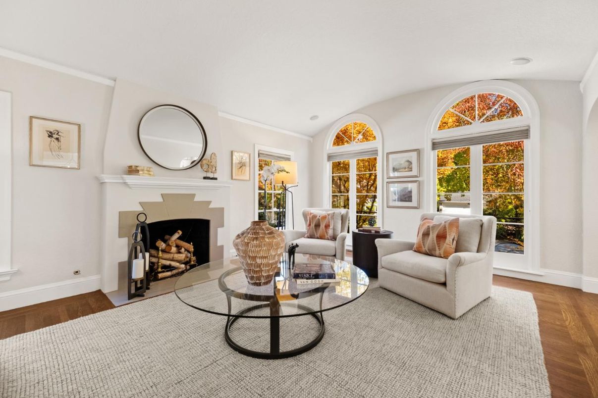 Fireplace, Interior, Living room, Wood Texture Flooring