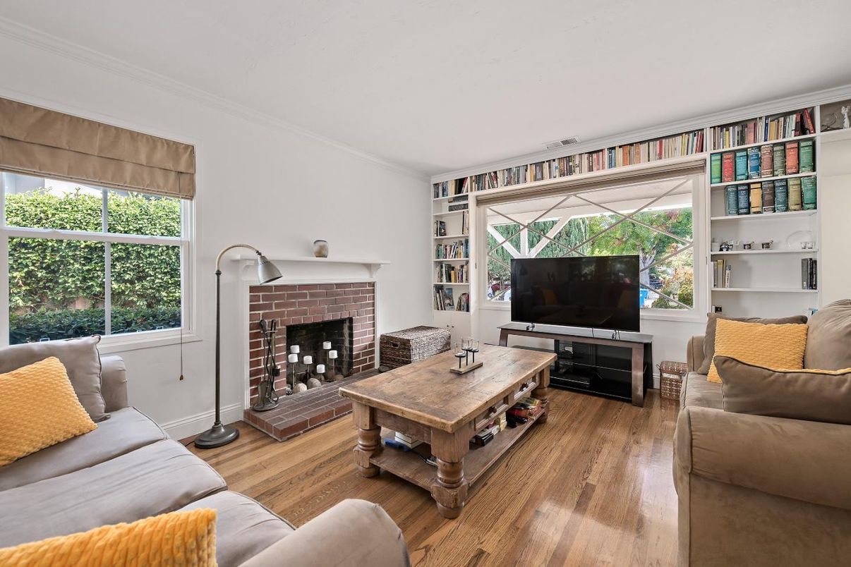 Fireplace, Interior, Living room, Wood Texture Flooring
