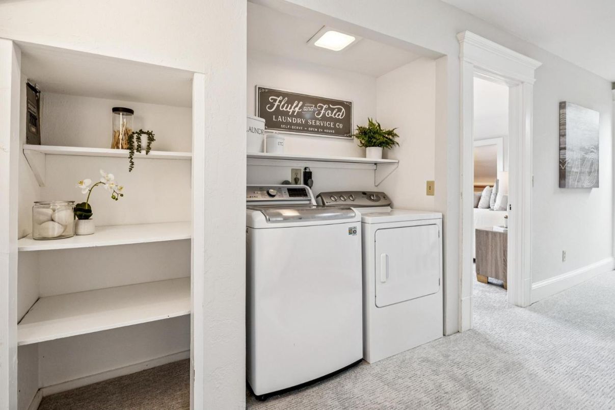 Interior, Utility Closets, Washer