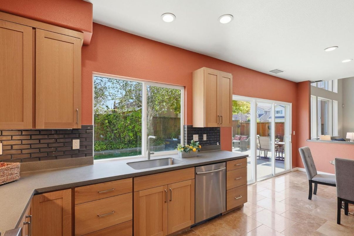 Interior, Kitchen, Recessed Lighting, Stainless Steel Appliances