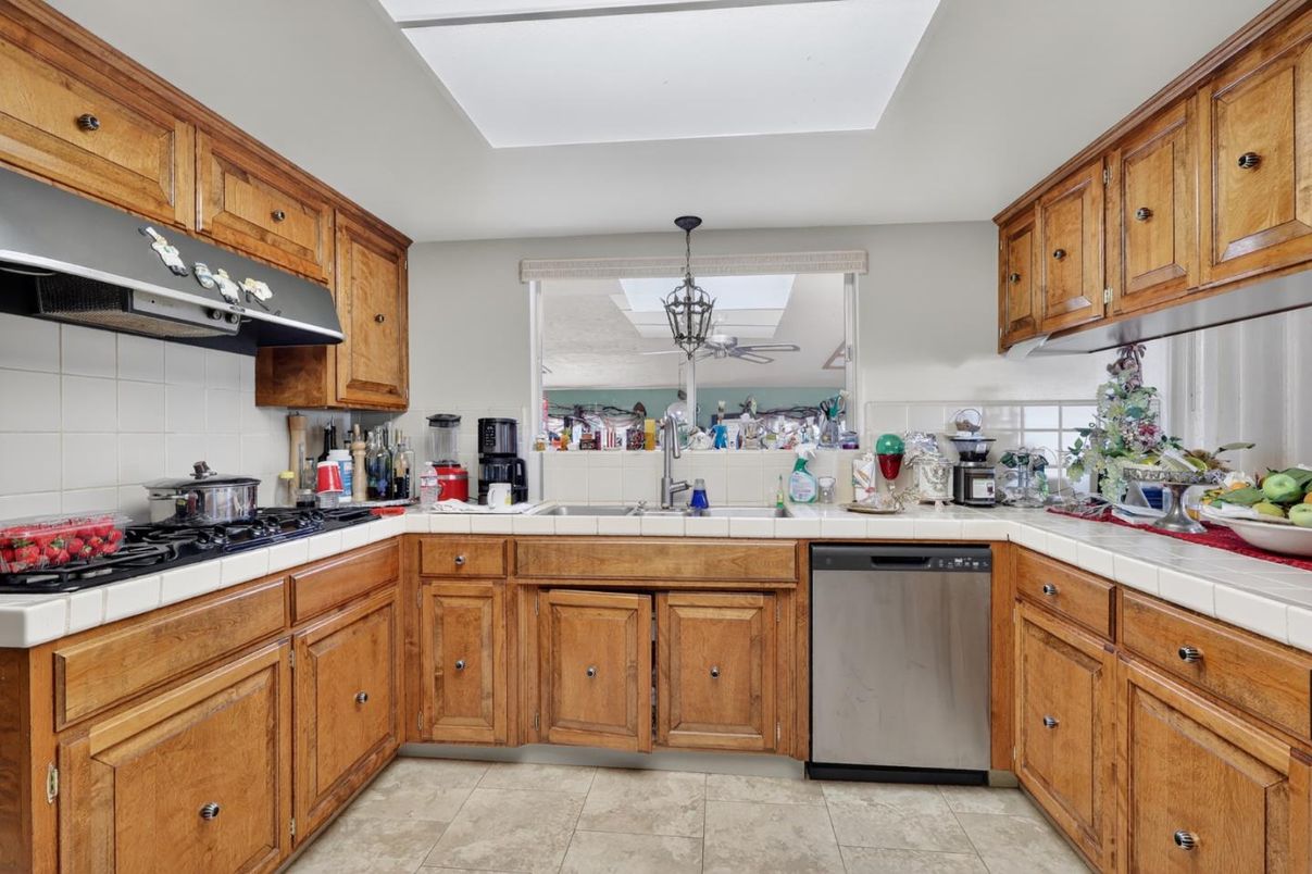 Interior, Kitchen, Tile Countertops