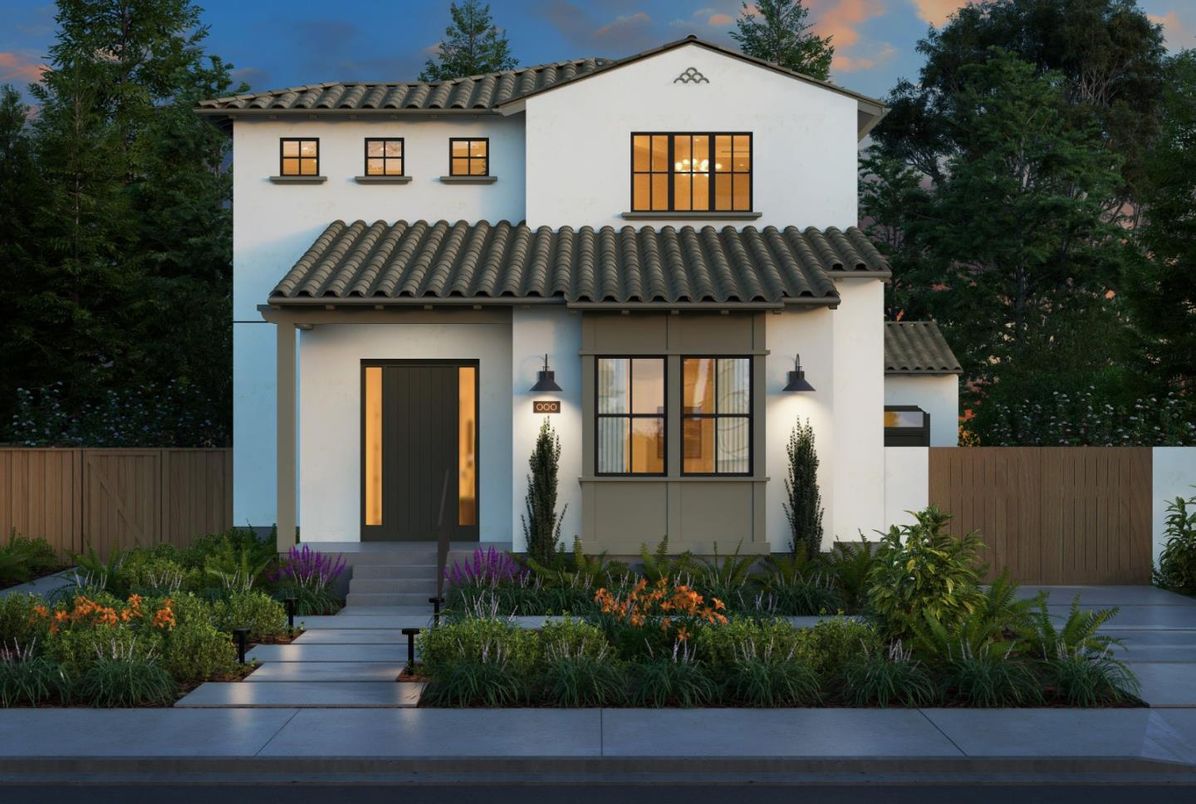 Exterior, Facade, Spanish Mediterranean