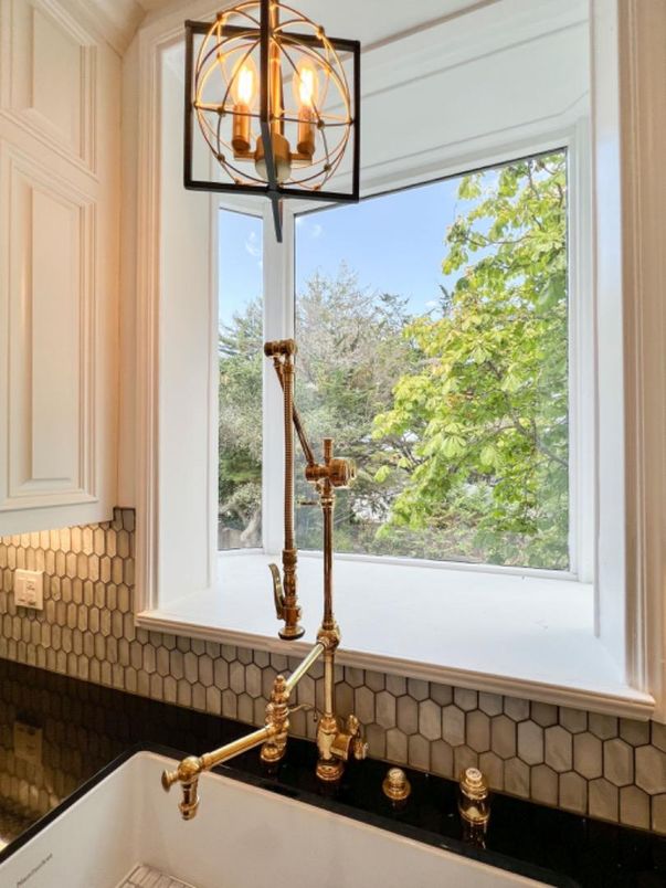 Bathroom, Chandelier, Interior
