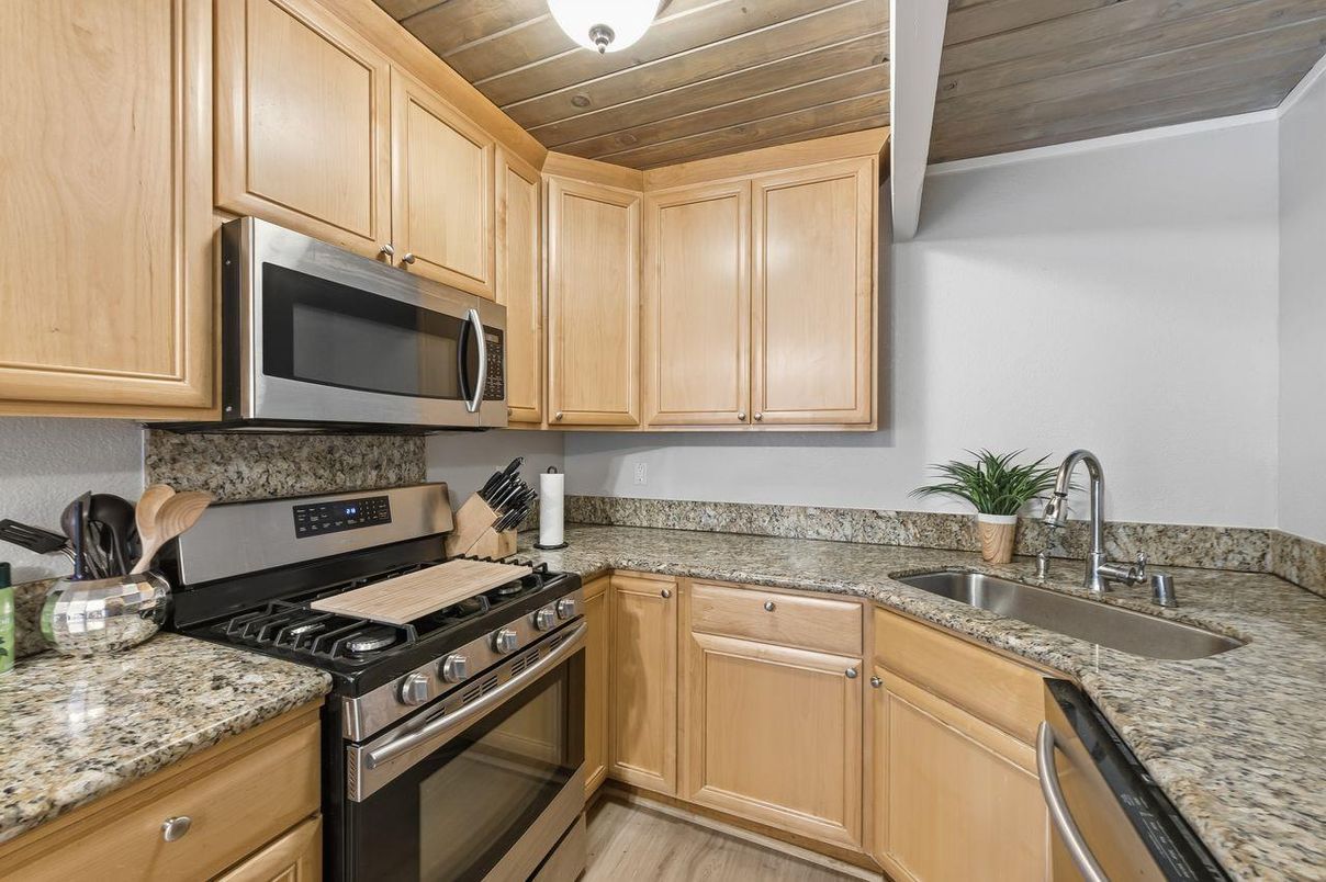 Interior, Kitchen, Wooden Ceilings, Wood Texture Flooring