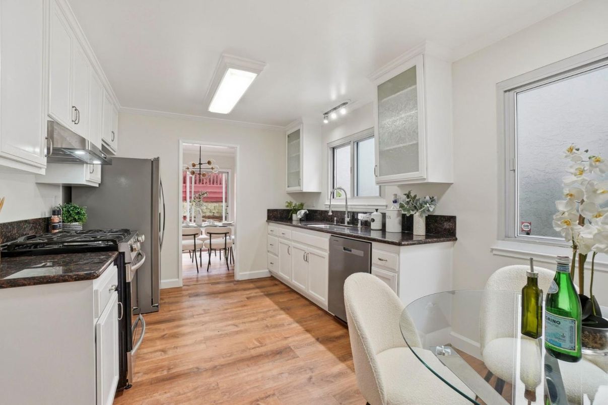 Dining room, Interior, Kitchen, Wood Texture Flooring