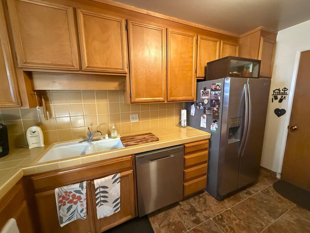 Interior, Kitchen, Tile Countertops