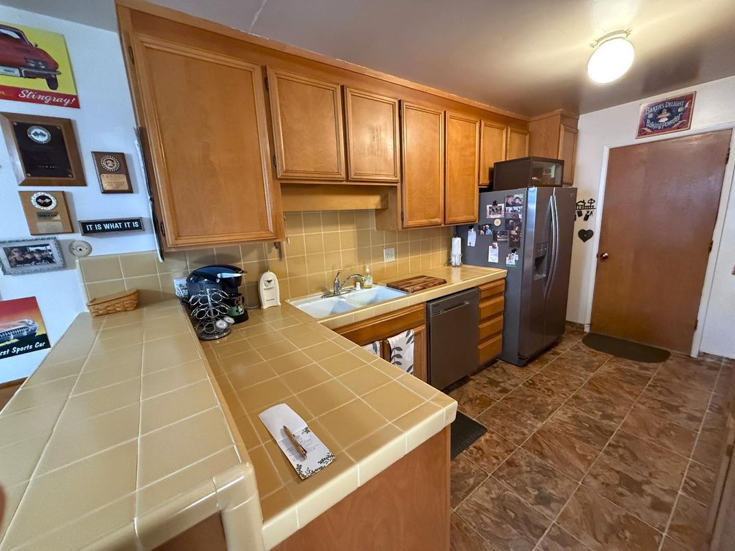 Interior, Kitchen, Tile Countertops
