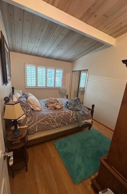 Bedroom, Interior, Wooden Ceilings, Wood Texture Flooring
