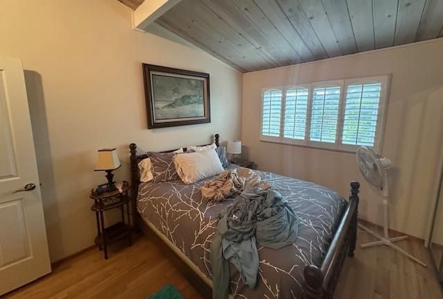 Bedroom, Interior, Wooden Ceilings, Wood Texture Flooring