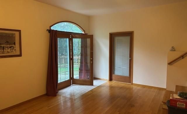 Empty room, Interior, Wood Texture Flooring