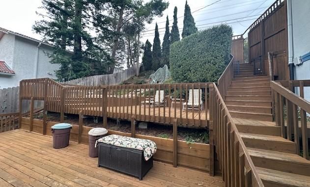 Exterior, Wood Texture Flooring