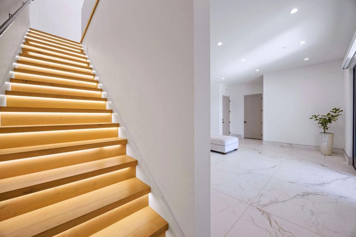 Interior, Marble, Recessed Lighting