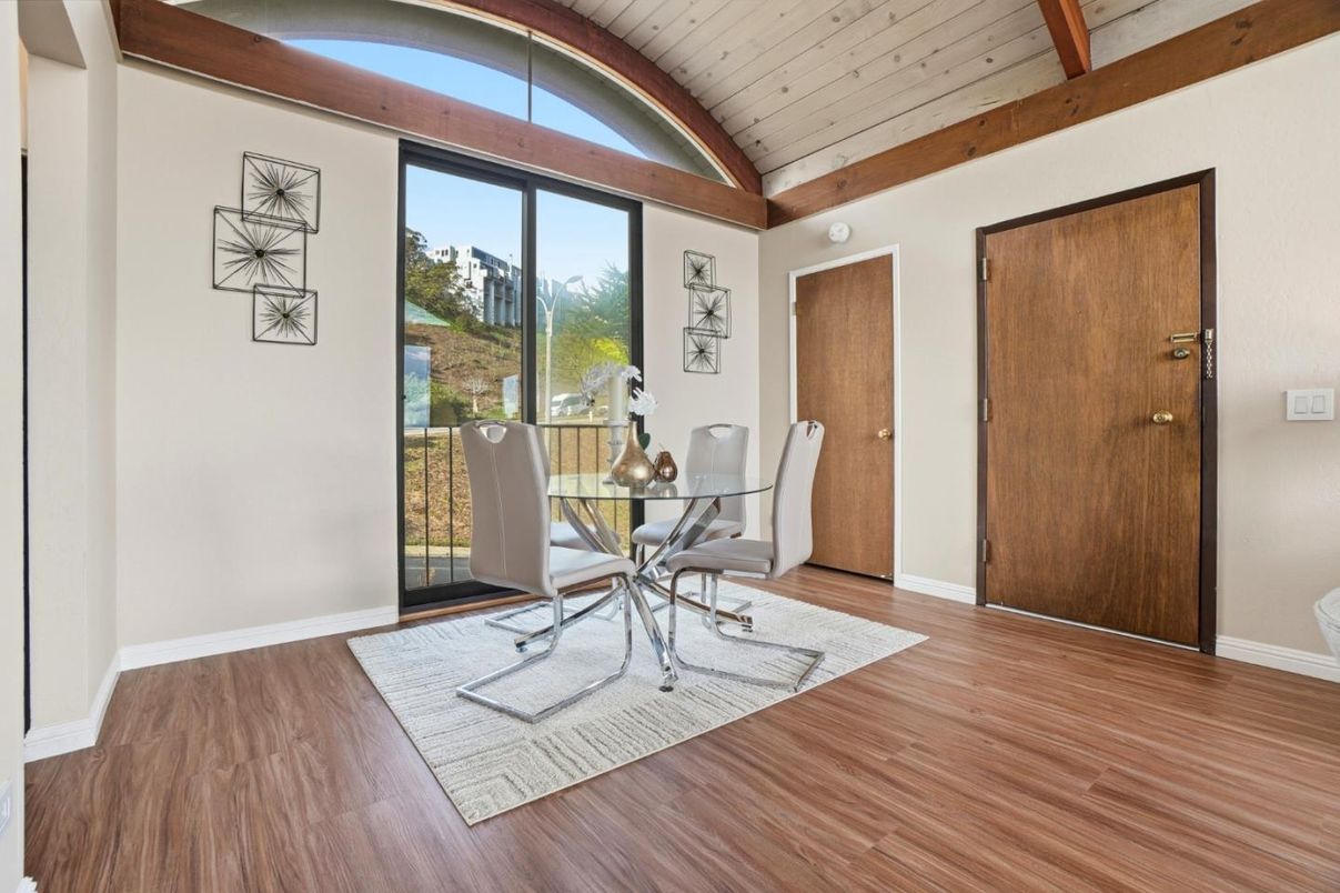 Dining room, Interior, Wooden Beams, Wooden Ceilings, Wood Texture Flooring