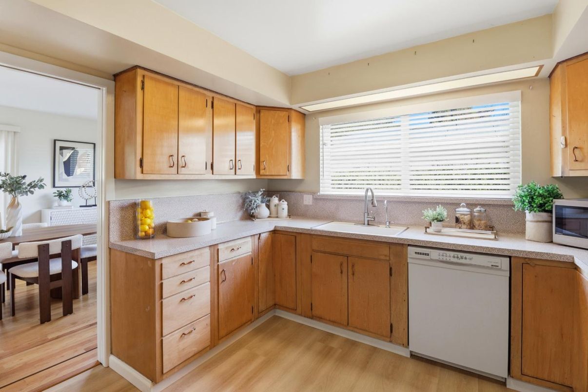 Dining room, Interior, Kitchen, Wood Texture Flooring