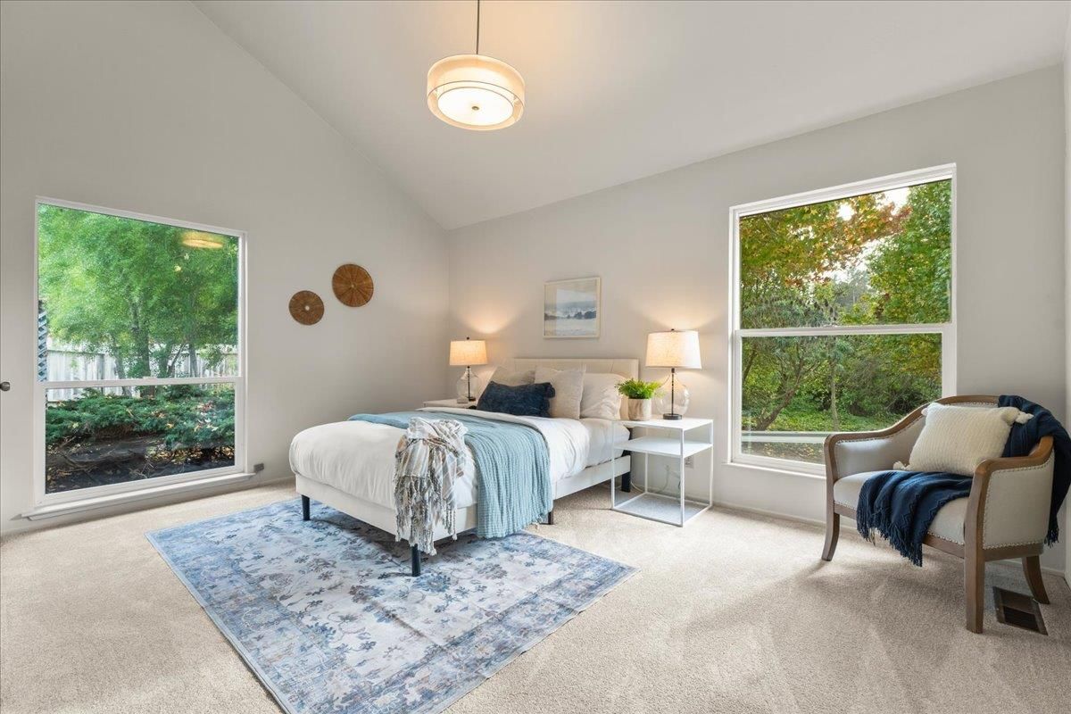 Bedroom, Interior, Pendant Lights