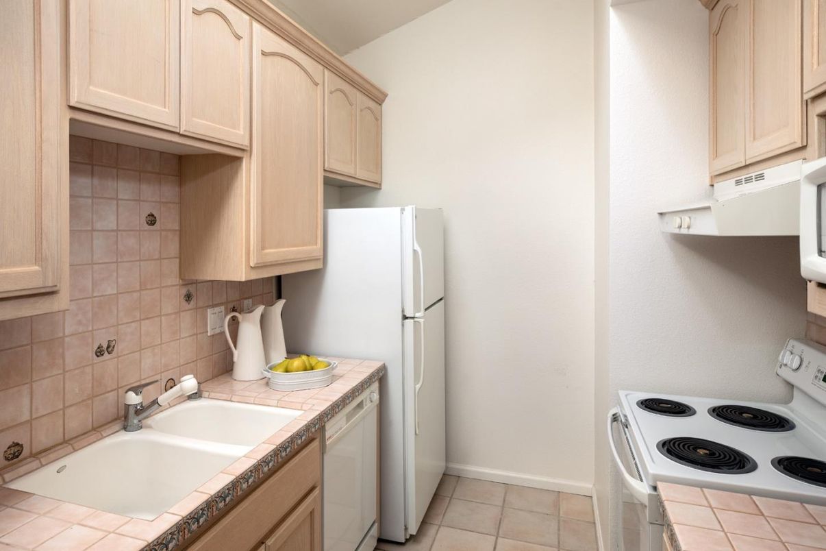 Interior, Kitchen, Tile Countertops