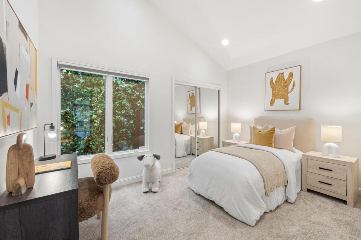 Bedroom, Home Office, Interior, Recessed Lighting