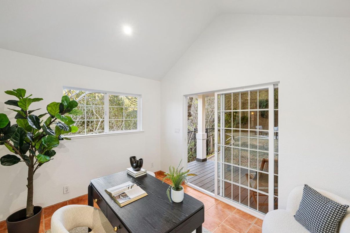 Home Office, Interior, Recessed Lighting