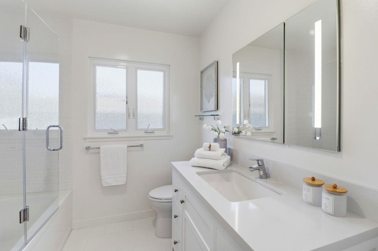 Bathroom, Glass Shower, Interior