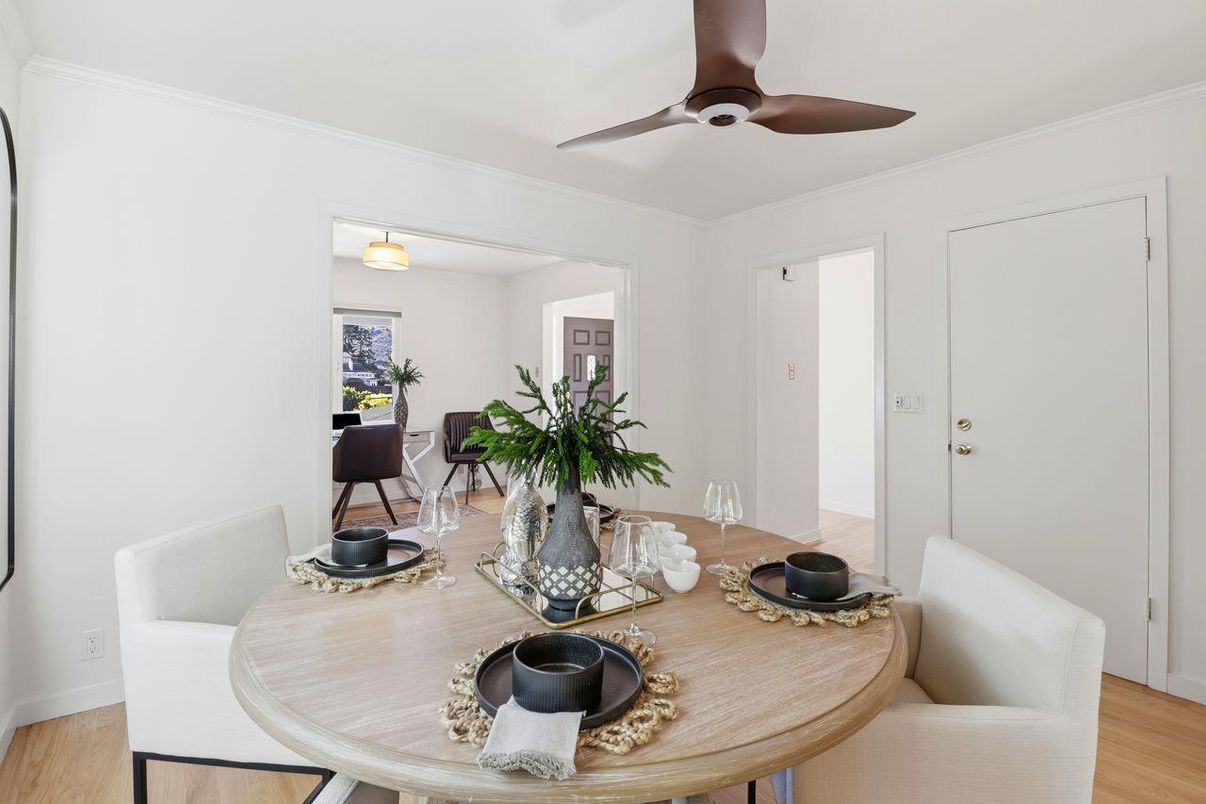 Dining room, Interior, Wood Texture Flooring