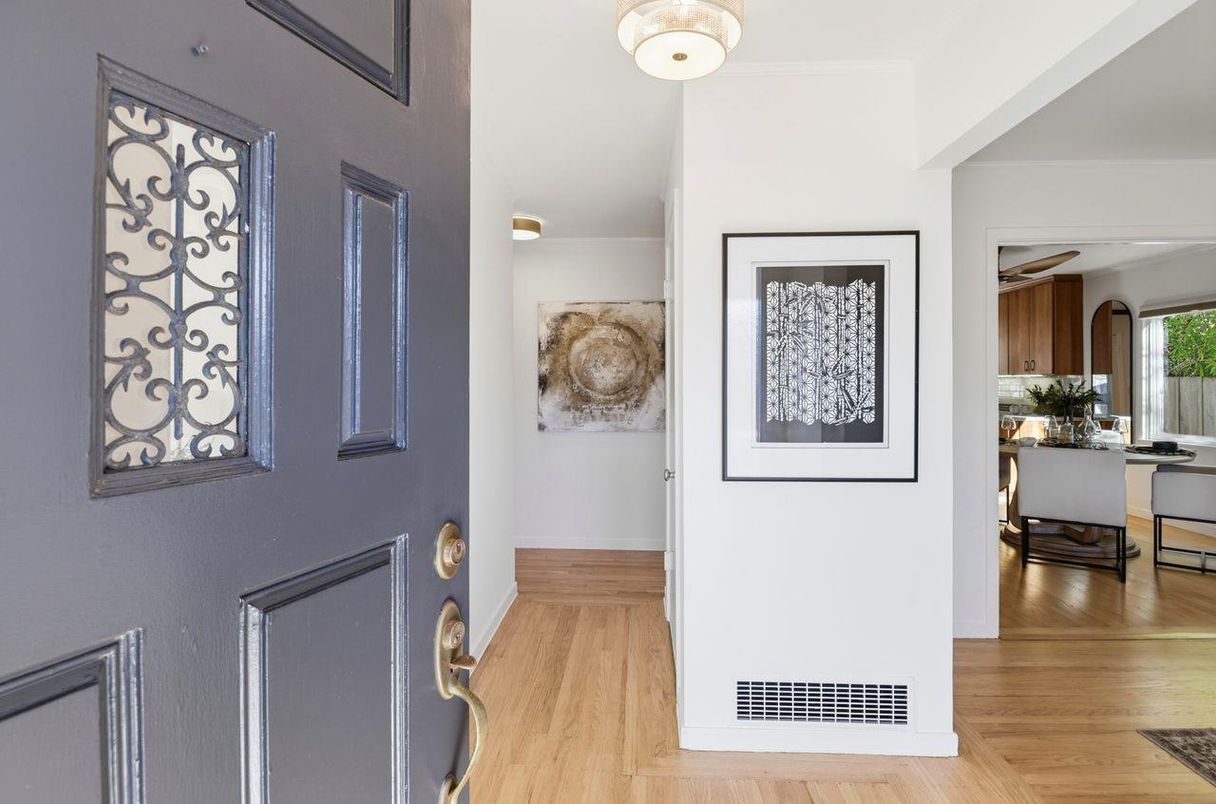 Dining room, Interior, Wood Texture Flooring
