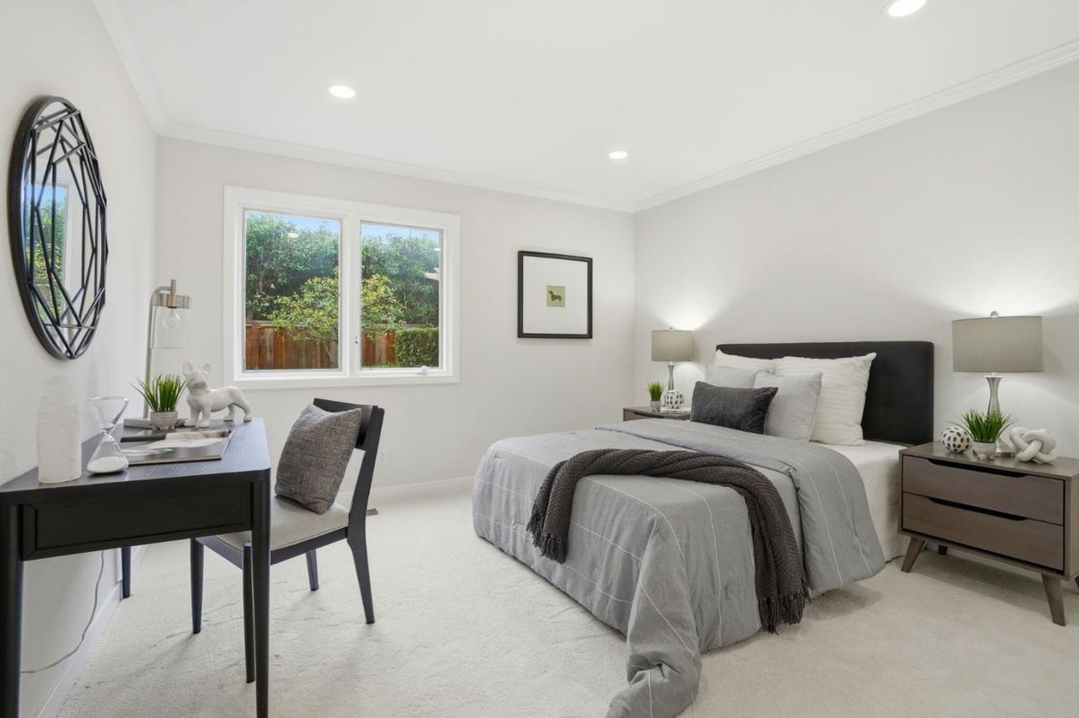 Bedroom, Home Office, Interior, Recessed Lighting