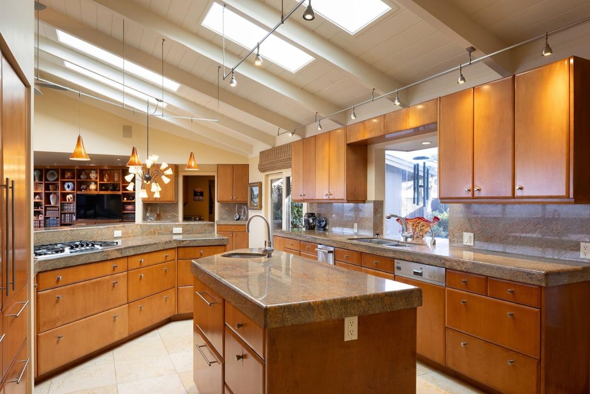Interior, Kitchen, Pendant Lights, Stainless Steel Appliances