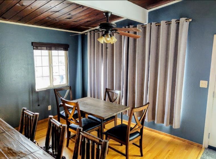 Dining room, Interior, Wooden Ceilings, Wood Texture Flooring