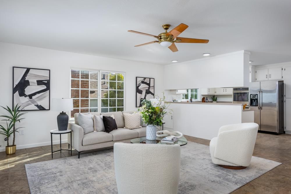 Interior, Kitchen, Living room, Recessed Lighting, Stainless Steel Appliances