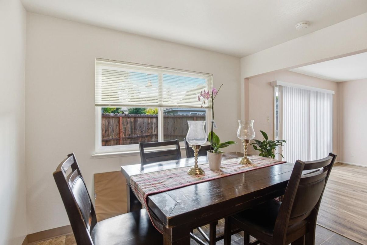 Dining room, Interior, Wood Texture Flooring