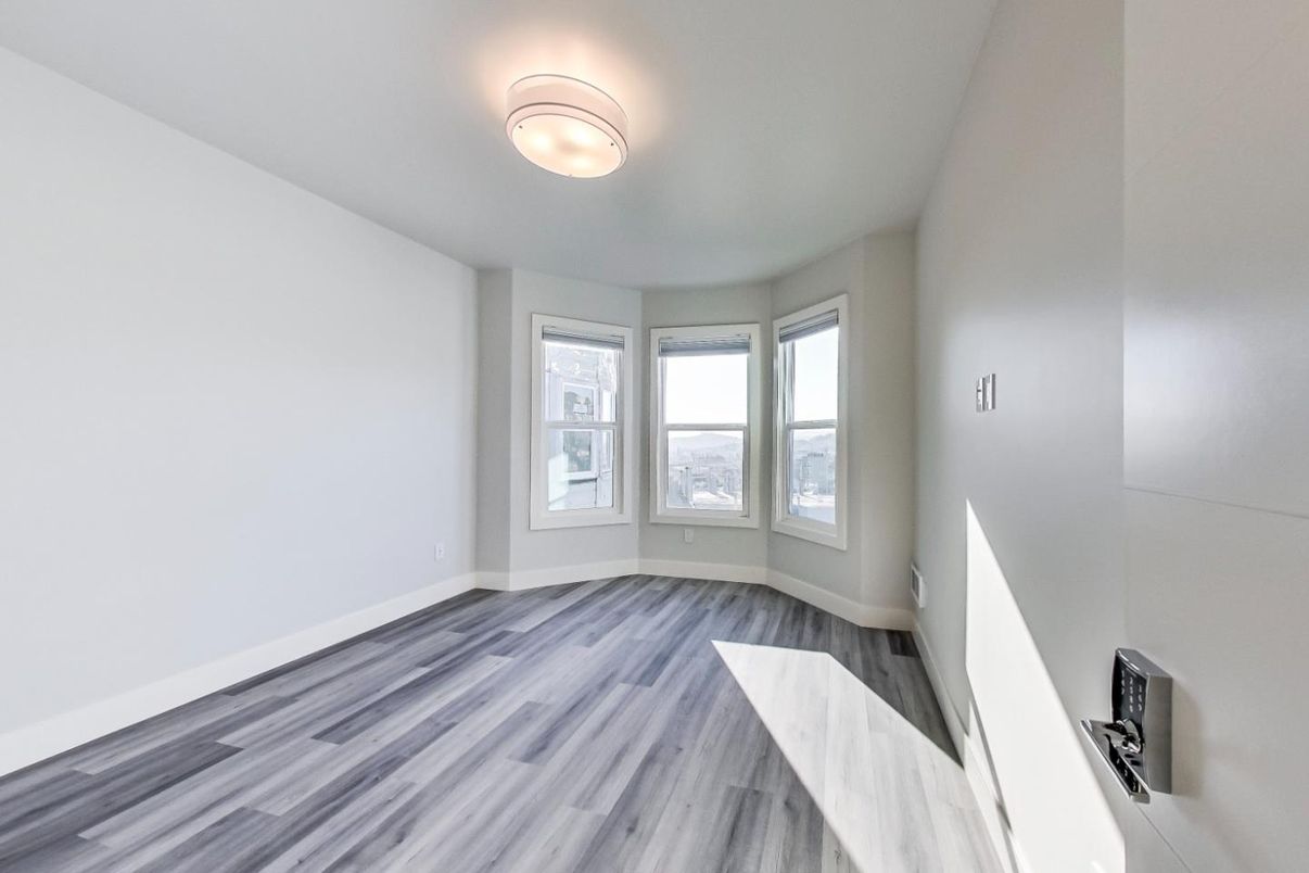 Empty room, Interior, Wood Texture Flooring