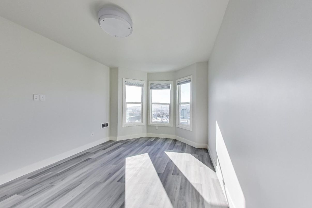 Empty room, Interior, Wood Texture Flooring