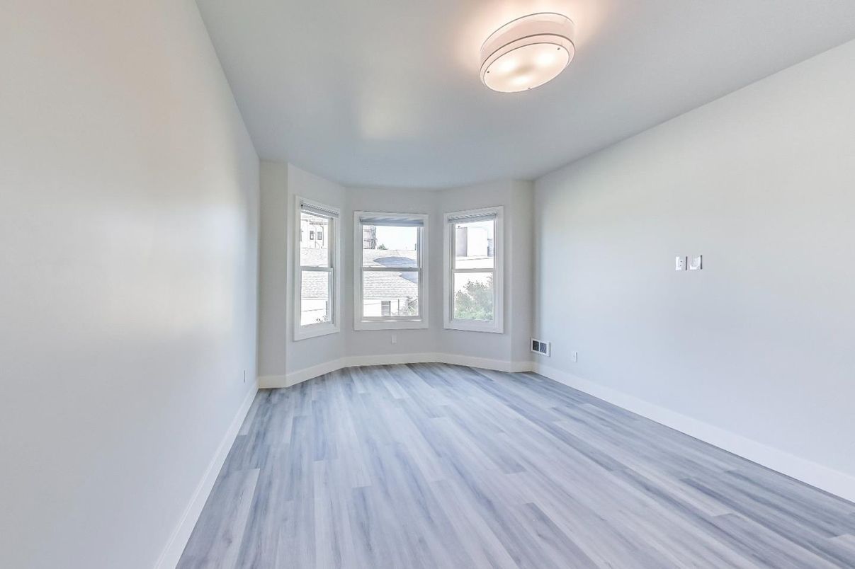 Empty room, Interior, Wood Texture Flooring