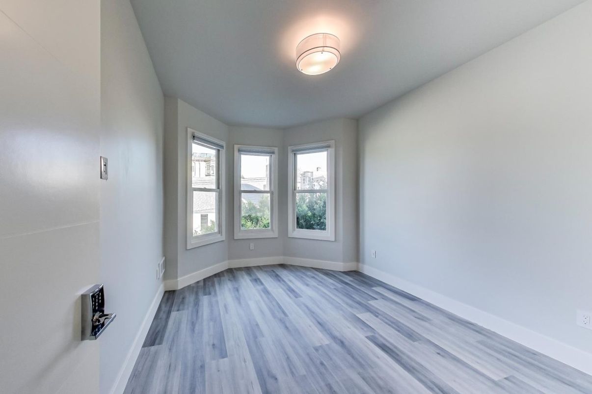 Empty room, Interior, Wood Texture Flooring