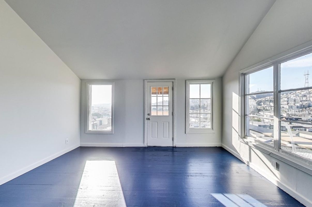 Empty room, Interior, Wood Texture Flooring