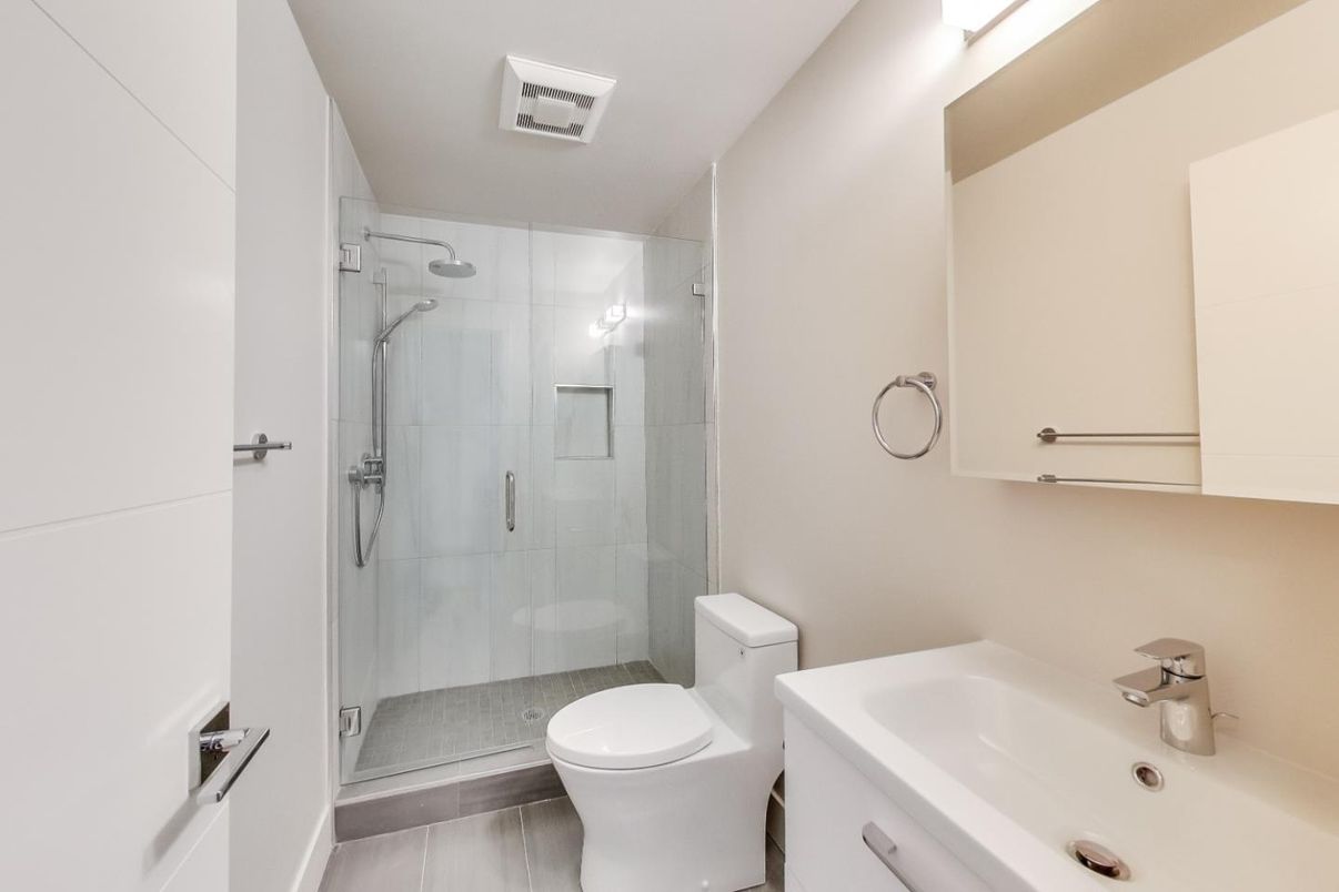 Bathroom, Glass Shower, Interior