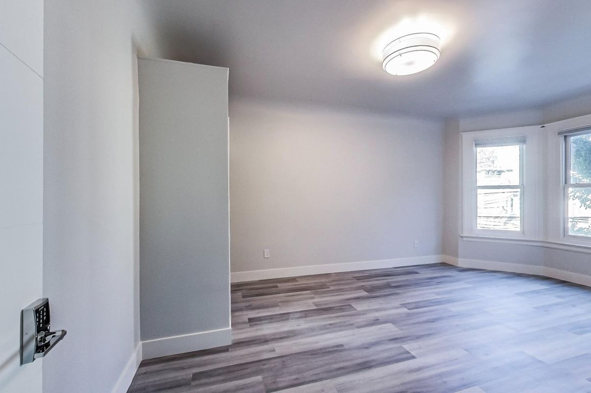 Empty room, Interior, Wood Texture Flooring
