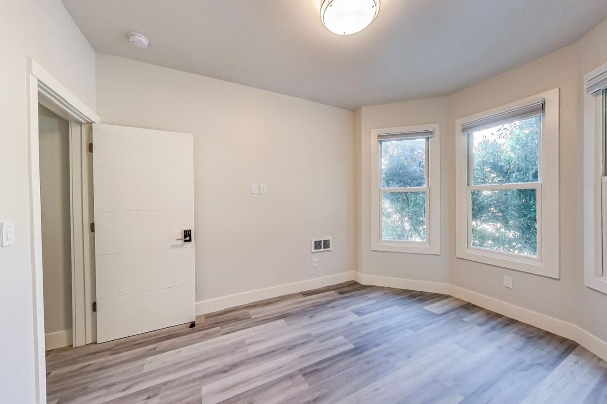 Empty room, Interior, Wood Texture Flooring