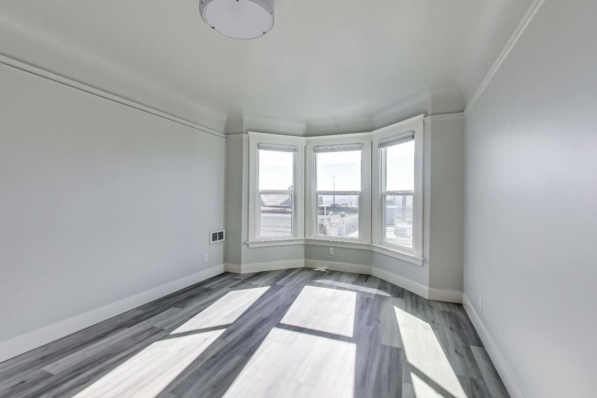 Empty room, Interior, Wood Texture Flooring