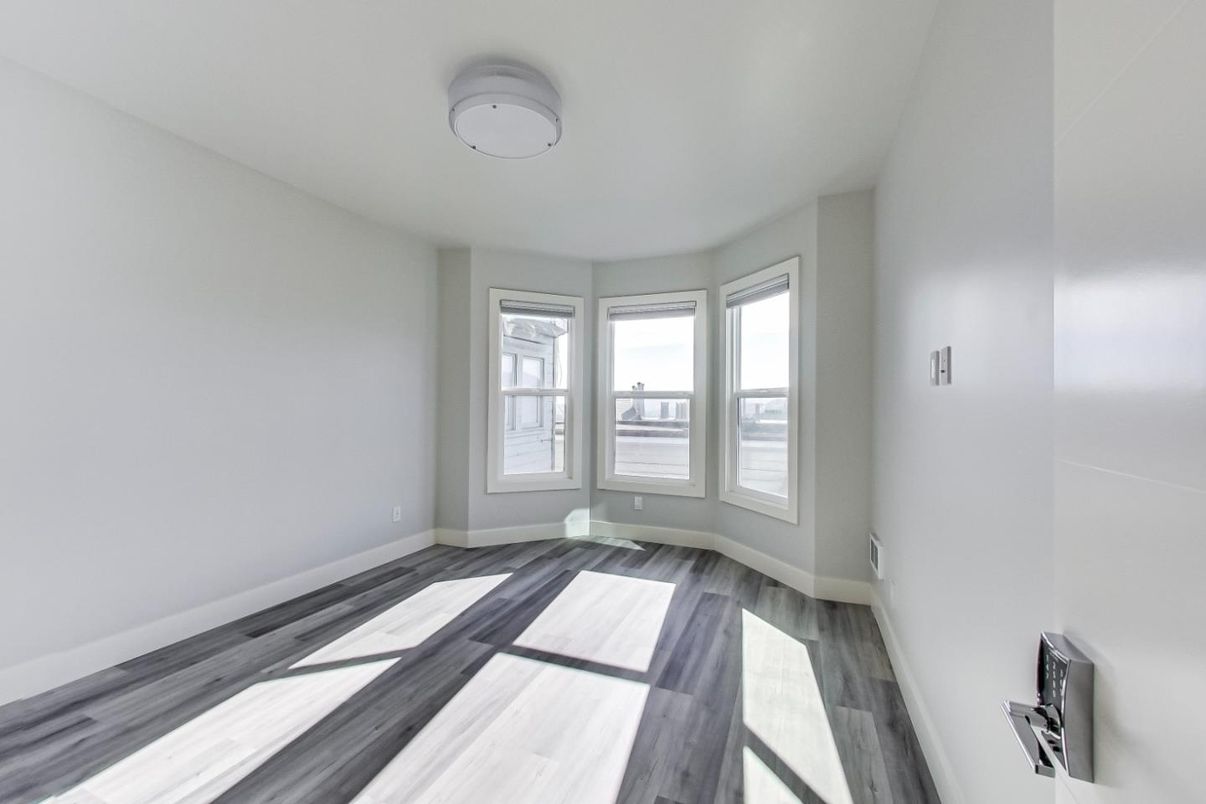 Empty room, Interior, Wood Texture Flooring