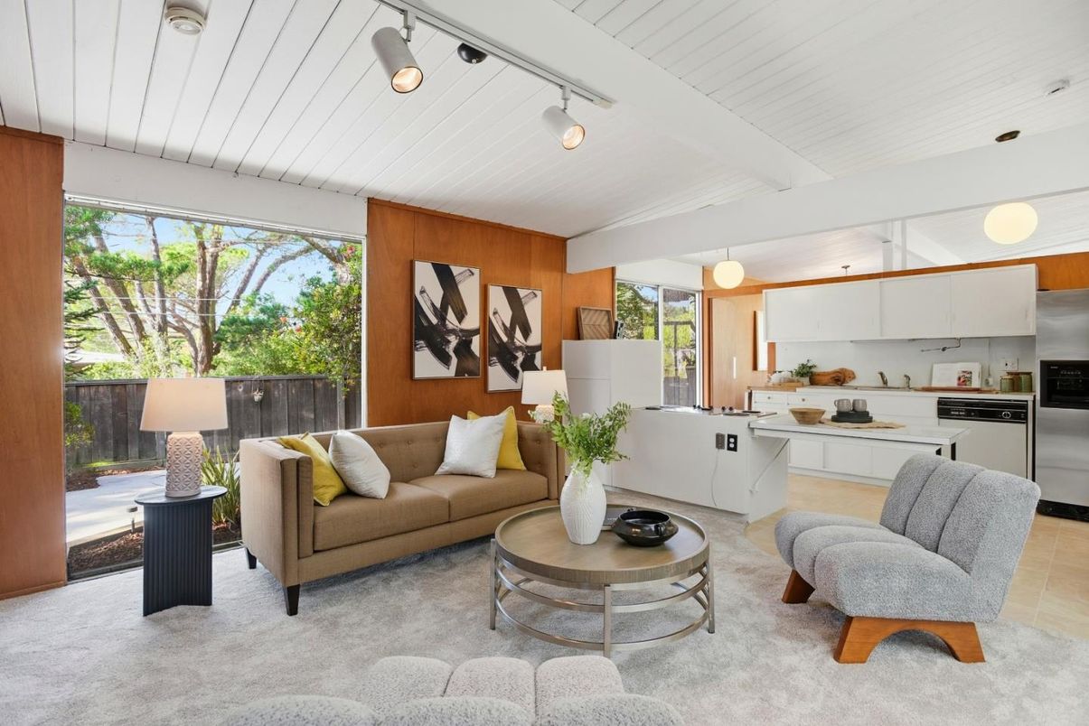 Interior, Kitchen, Living room, Stainless Steel Appliances