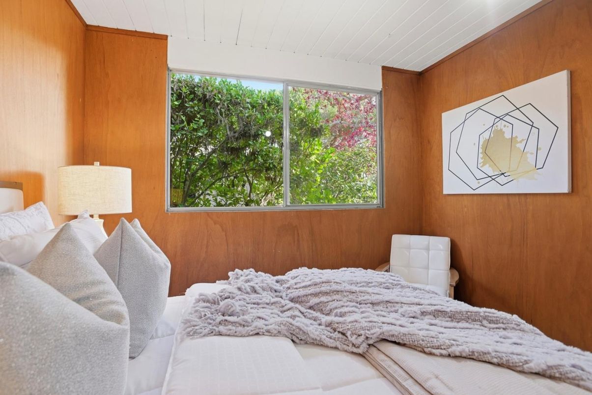 Bedroom, Interior, Wooden Walls