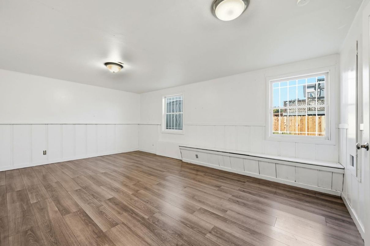 Empty room, Interior, Wood Texture Flooring