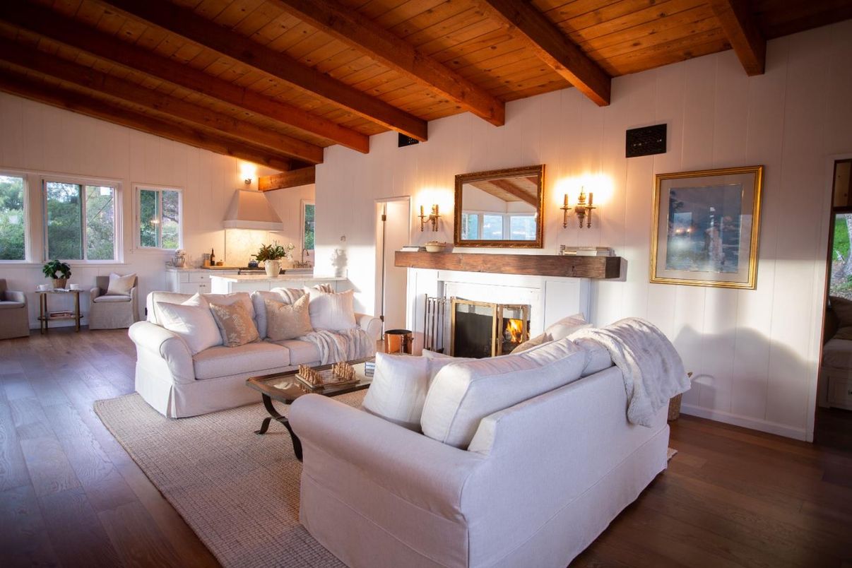 Fireplace, Interior, Living room, Wooden Beams, Wooden Ceilings, Wood Texture Flooring