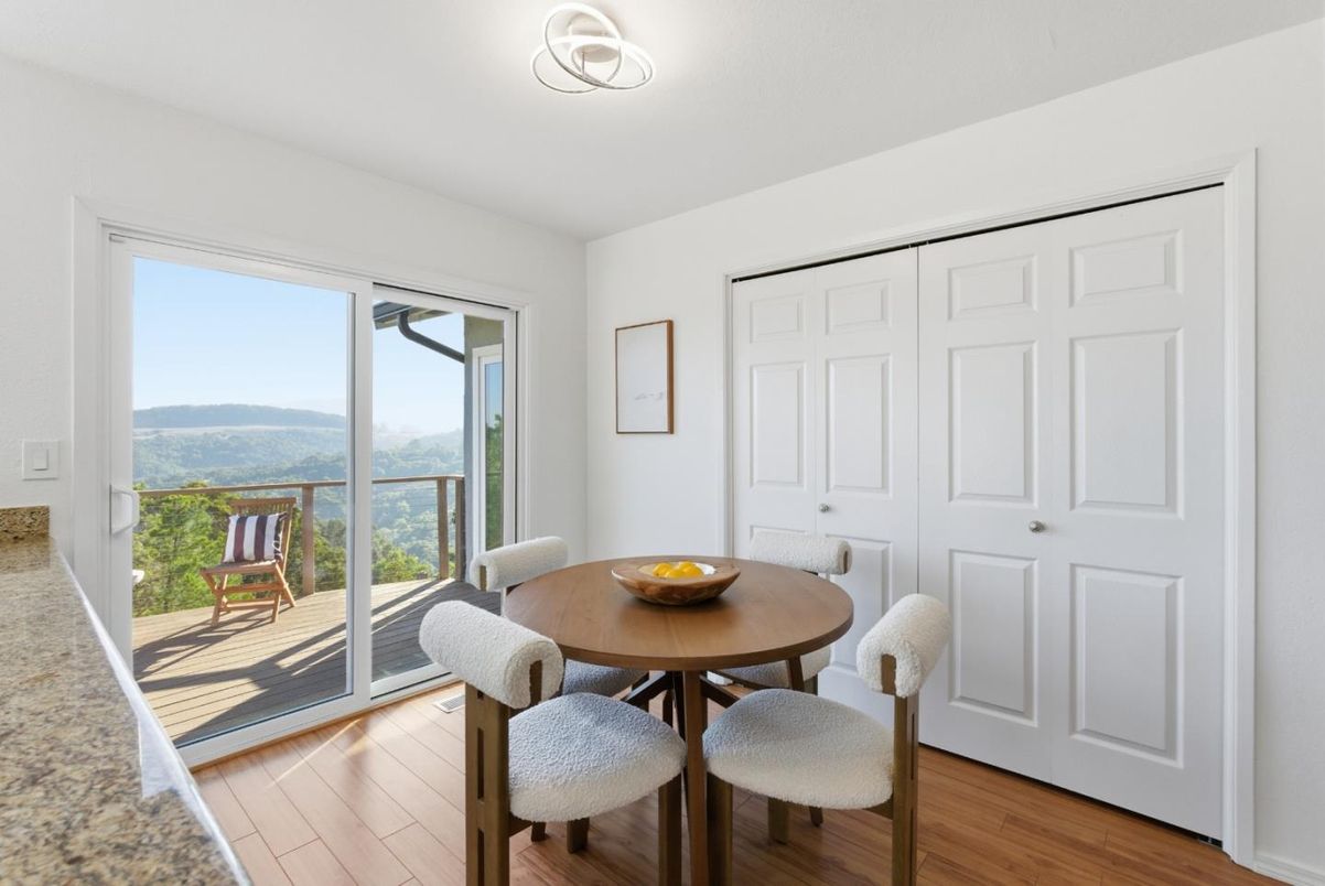 Dining room, Interior, Wood Texture Flooring