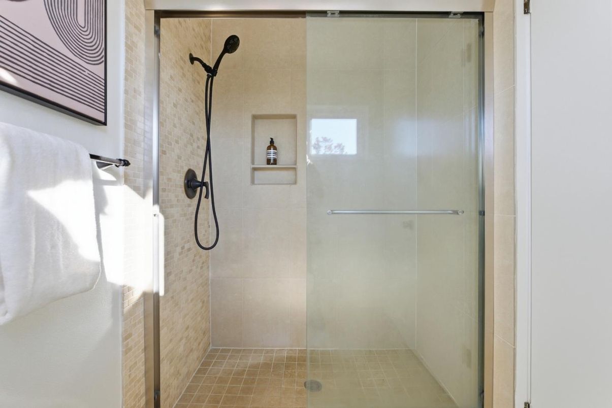 Bathroom, Glass Shower, Interior