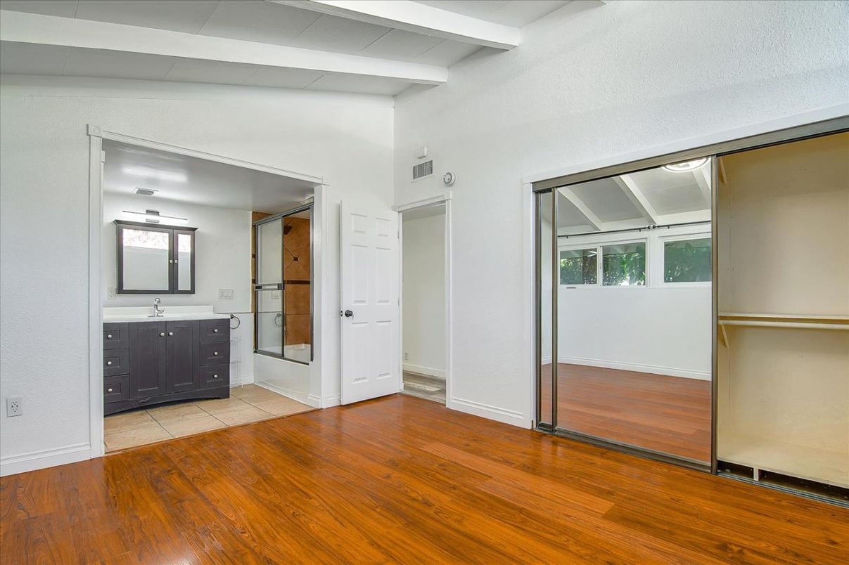 Bathroom, Empty room, Interior, Wood Texture Flooring