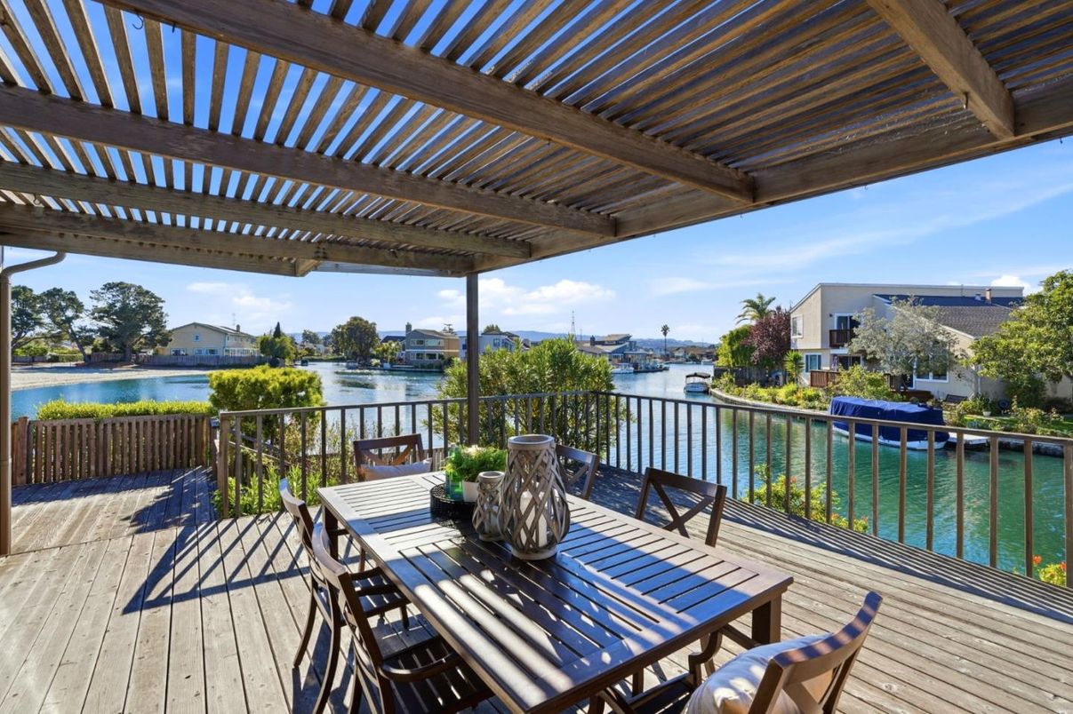 Exterior, Water, Wood Texture Flooring